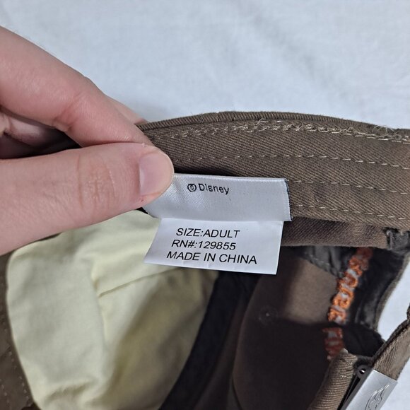 Castaway Cay Disney Cruise Line Hat Brown Surf Shack Logo Strapback Adjustable - Picture 9 of 10